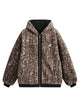 Reversible Sherpa Cheetah Jacket