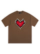 Heart Print T-shirt