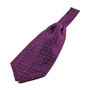 Men's Classic Vintage Shirt Ascot Scarf