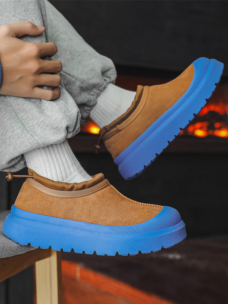 Thick-soled Fleece Fur Snow Boots