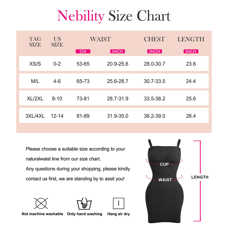 Women Strapless Shapewear Slip