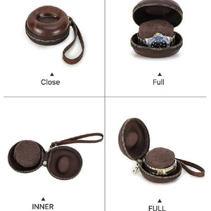 Praktische tragbare Aufbewahrungstasche für Herrenuhren