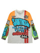 Painted Letters Racing Long Sleeve T-shirt