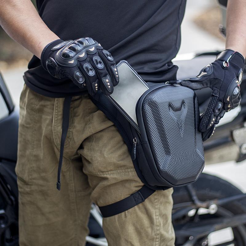 Men's Outdoor Cycling Motorcycle Waterproof Leg And Waist Bag