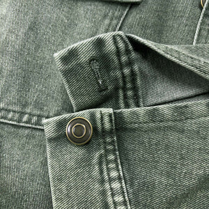 Herren-Jeansjacke im Used-Look