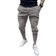Lässige, einfarbige Herrenhose mit Kordelzug