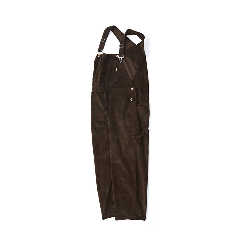 Corduroy Insulated Overalls - Men's