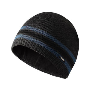 Men's Outdoor Warm Straight Brim Flat Weave Round Top Hat