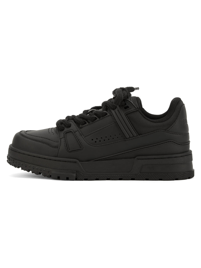 Black Warrior Street Rap Sneakers