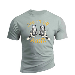DAD TO THE BONE BAUMWOLL-GRAFIK-T-SHIRT