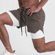 ESSENTIAL COLORFUL POCKET 2 IN 1 5'' INSEAM RUNNING SHORTS