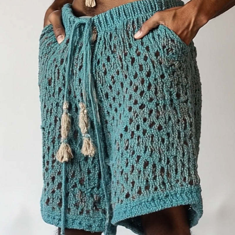 Men's Woven Casual Beach Shorts