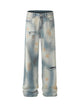 Distressed Street Hip-Hop Jeans