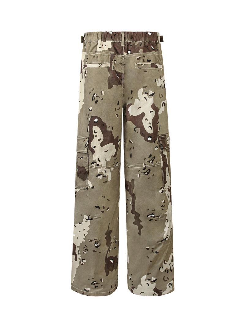 Multi-pocket Cargo Camouflage Pants