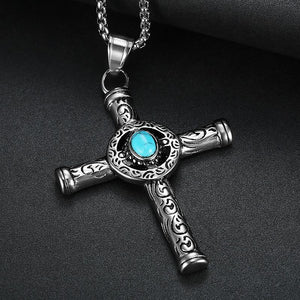 Vintage Casual Cross Necklace
