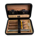 Men's Portable Cigar Humidor Leather Set Storage Bag