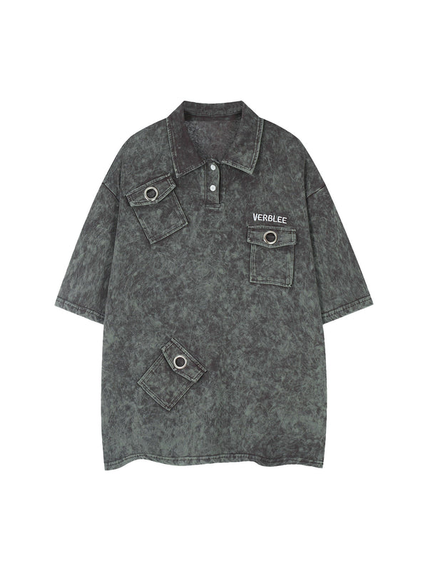 High Street Workwear Multi Pocket Shirt