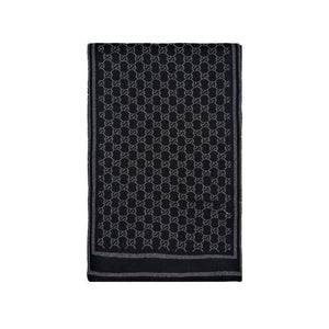 Men's British Style Pattern Knitted Warm Scarf