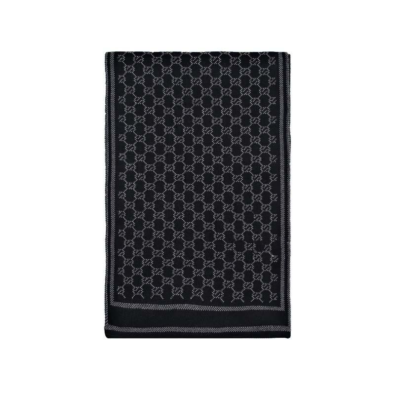 Warmer Strickschal im britischen Stil für Herren