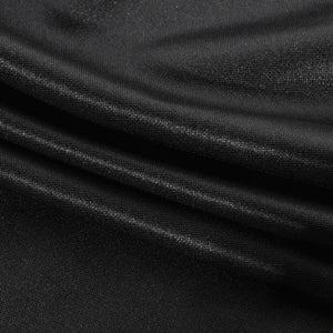 Herren-Langarm-T-Shirt mit Ledernähten, Reißverschluss und Rundhalsausschnitt (internes T-Shirt nicht im Lieferumfang enthalten)