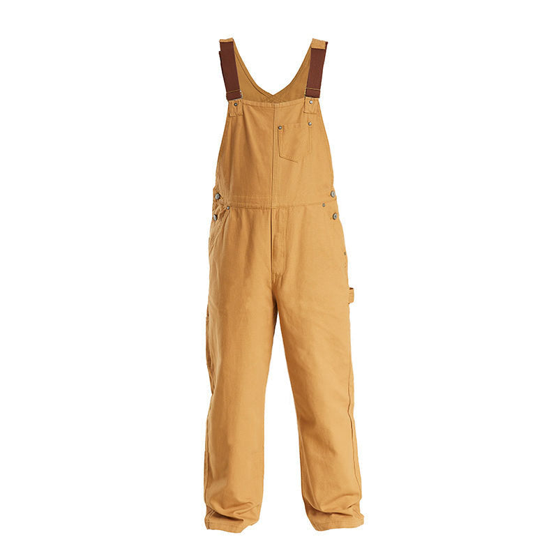 Cropped Carpenter Insulated Bib Overalls- Men's