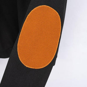 Lässiges Outdoor-Sweatshirt mit Stehkragen und Waffelmuster für Herren