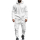 Lockeres Sport-Set aus Kapuzenpullover und Hose für Herren