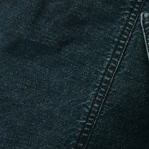 Vintage-Jeansjacke mit Stehkragen für Herren 