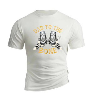 DAD TO THE BONE BAUMWOLL-GRAFIK-T-SHIRT