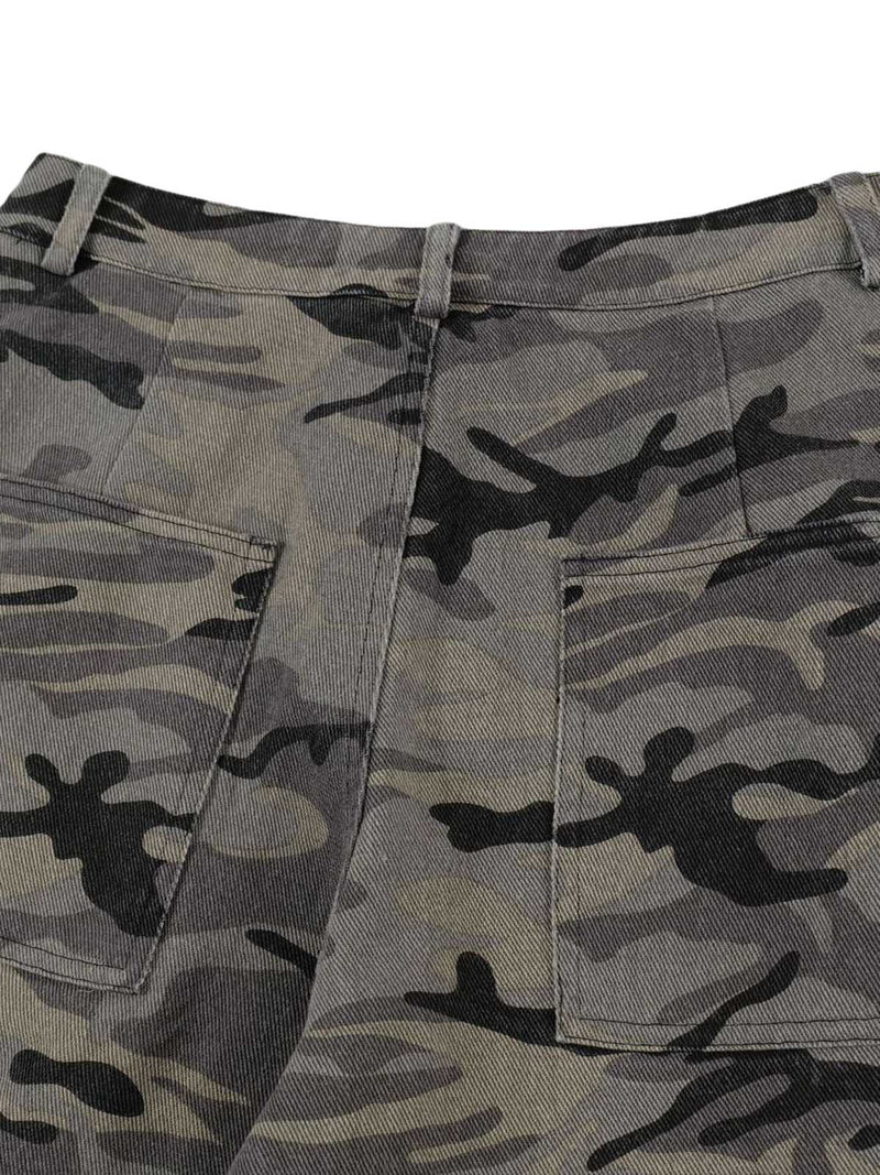 Camouflage Multi Pocket Cargo Pants