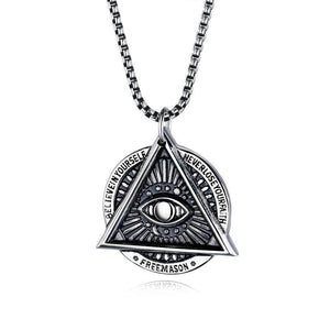 Vintage Casual Evil Eye Necklace