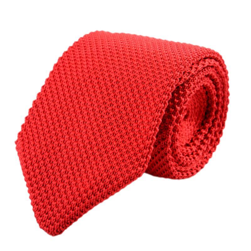 Vintage-Strickkrawatte in Pfeilform für Herren