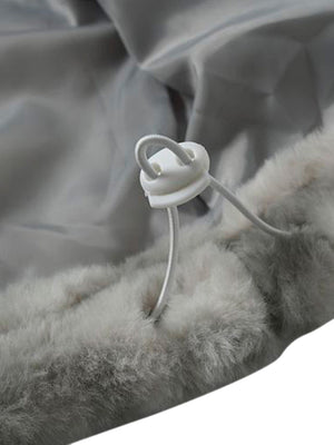 Strapazierfähige Batik-Urbanjacke aus Lammwollimitat 