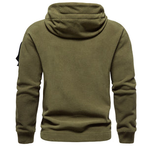 Taktischer Outdoor-Hoodie aus Polarfleece für Herren