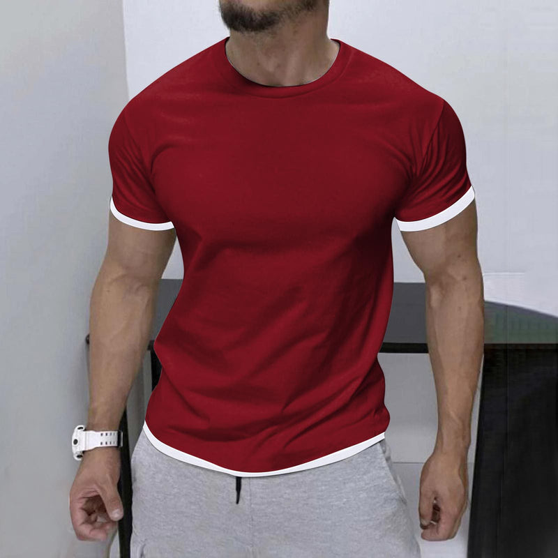 Men's Round Neck Fitness T-Shirt