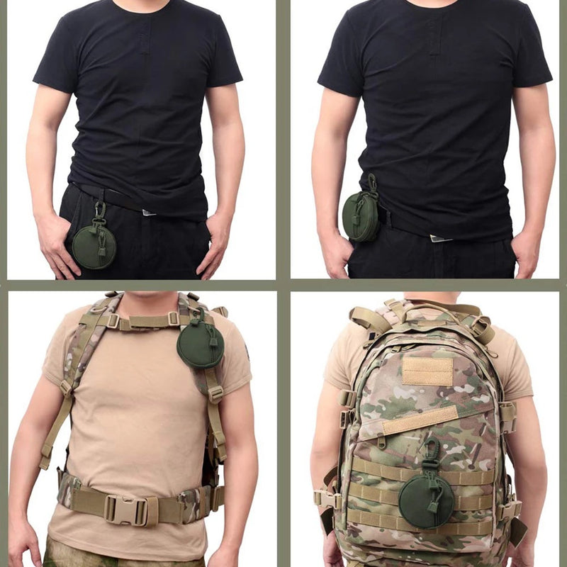 Tactical Wallet Pocket Military Accessories Bag Portable Mini Coin Purse Key Waist Bag