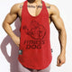 Men's Muscle Fitness Sleeveless T-Shirt Quick Dry Loose Sports Vest