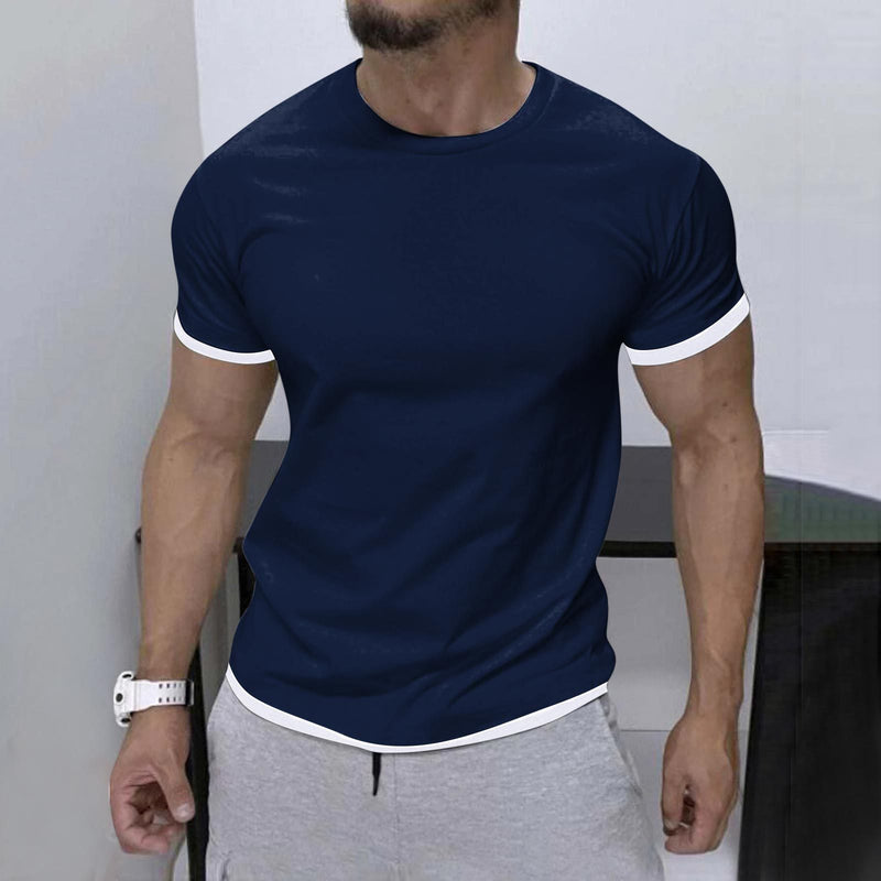 Men's Round Neck Fitness T-Shirt