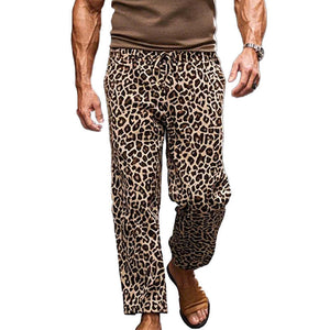 Freizeithose aus Leoparden-Mix für Herren