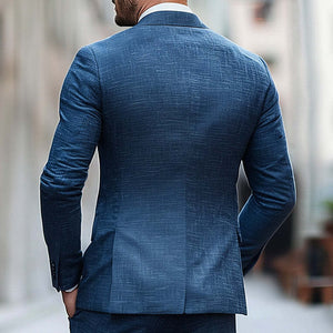 Bequemer Zwei-Knopf-Blazer für Herren im Frühling und Herbst