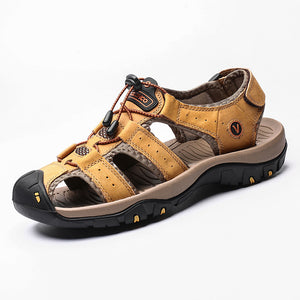 HERREN-OUTDOOR-SPORT-LEDERSANDALEN