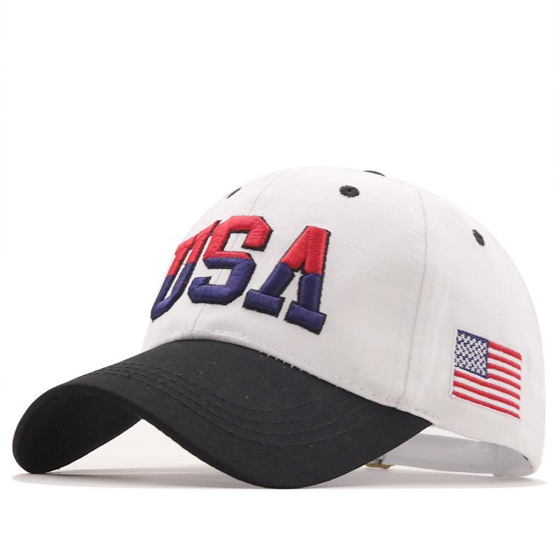 Men's Casual Outdoor USA Flag Cap