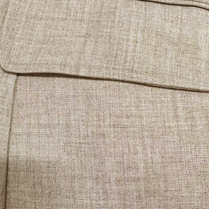 Men's Casual Stand Collar Linen Single Breasted Slim Fit Blazer