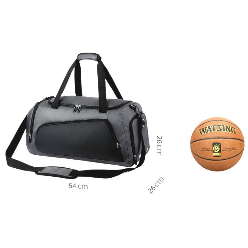Men's Casual Wet And Dry Separation Water-repellent Sports Gym Bag