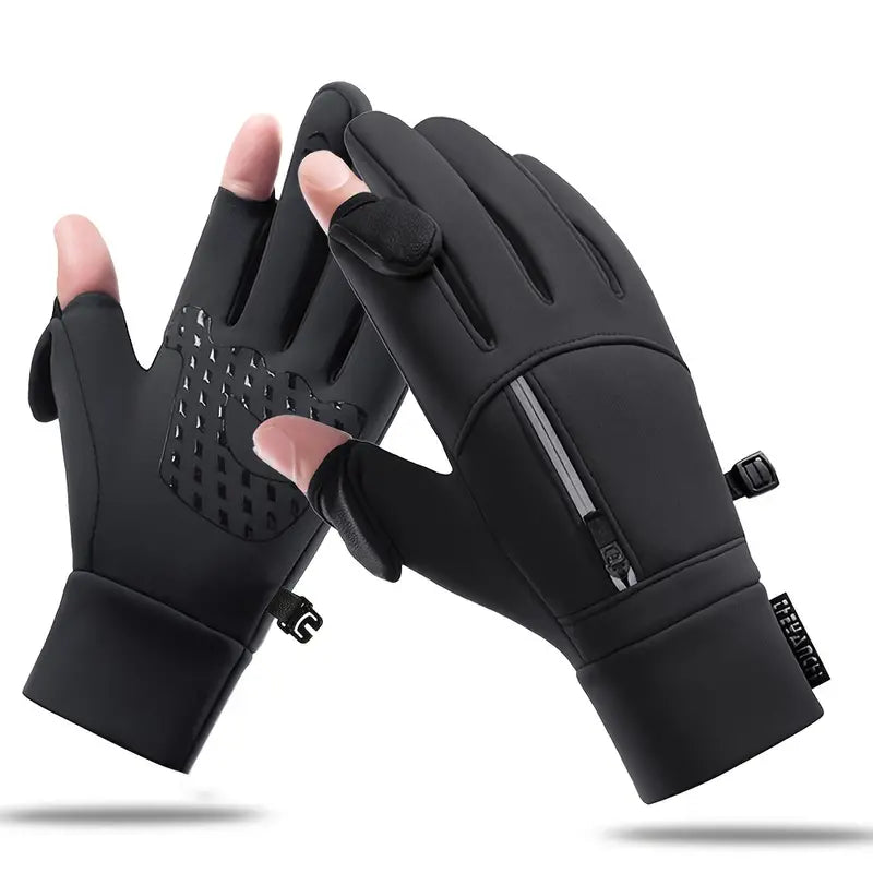 Winter Windproof Waterproof Touch Screen Warm Gloves For Outdoor Fishing Running Skiing Riding