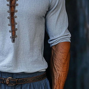 Men's Casual Round Neck Short Sleeve T-Shirt