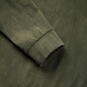 Herren-Sweatshirt mit Vintage-Patchwork und Stehkragen