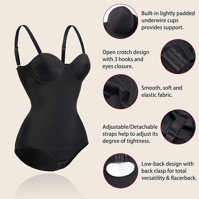 Shapewear Dress Backless with Built-in Bra