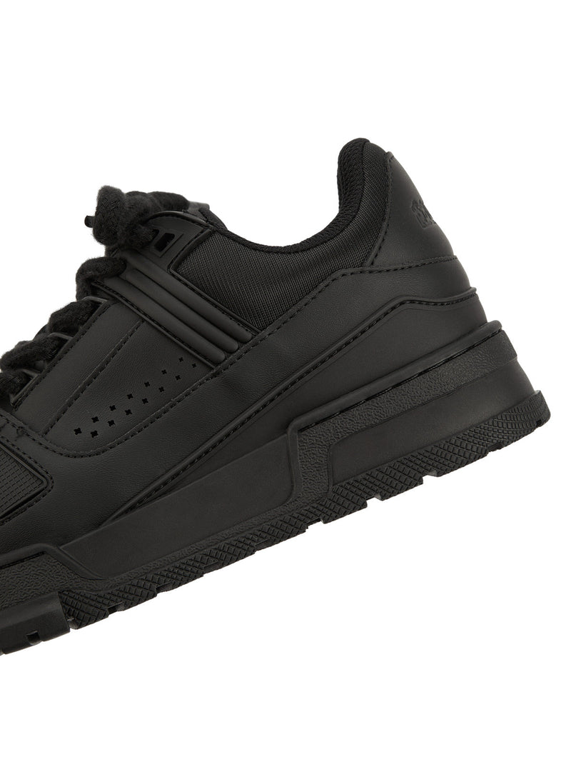 Black Warrior Street Rap Sneakers