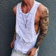Lässiges Tanktop mit Rundhalsausschnitt für Herren